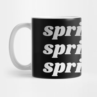 B&W Sprinkles Mug